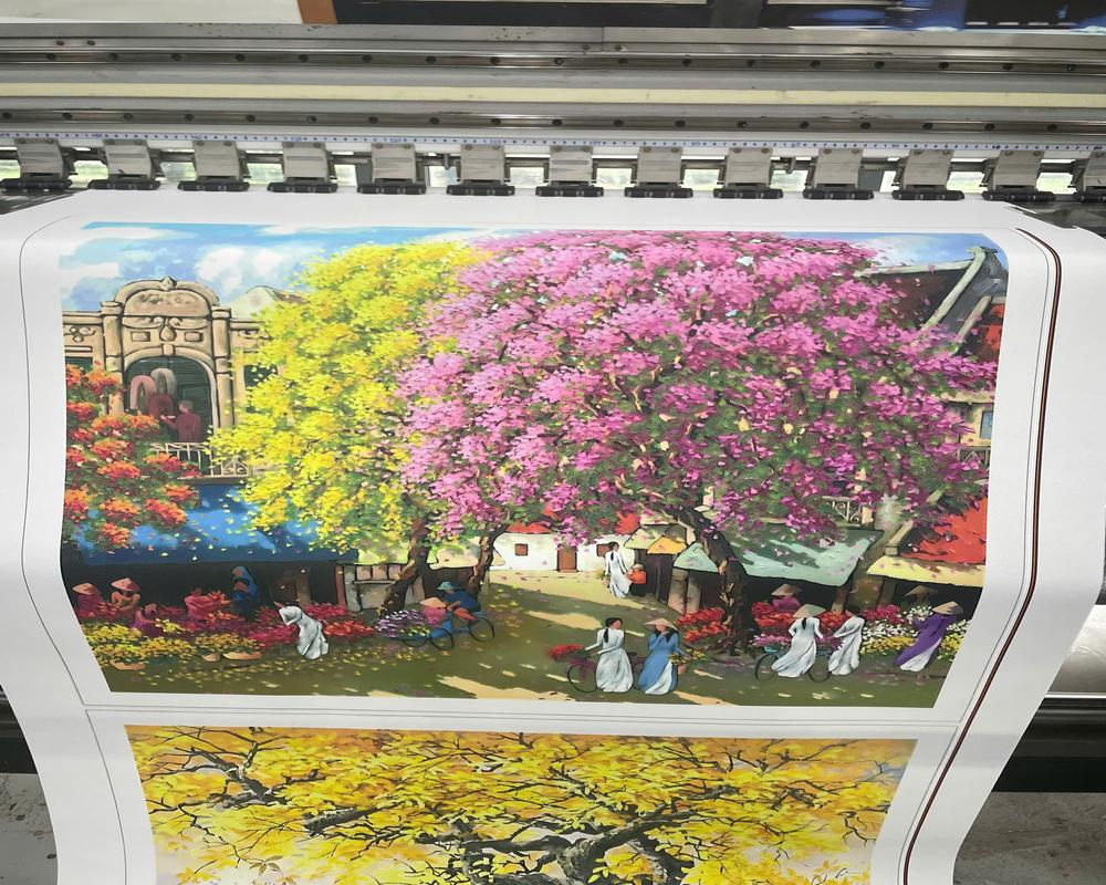 Vật liệu Canvas được lựa chọn đúng tiêu chuẩn